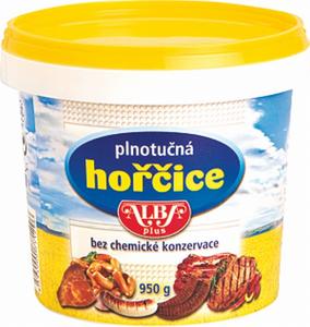 Horčica plnotučná Alba 950g. / 1ks