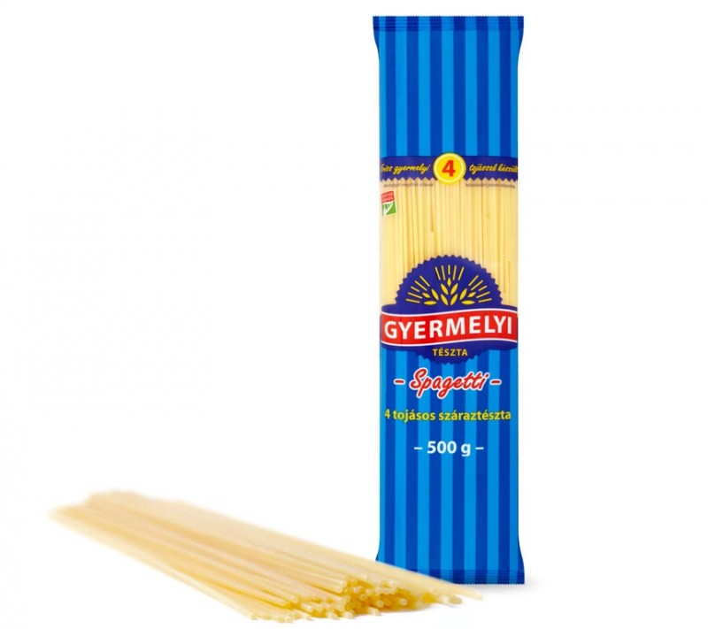 Gyermelyi špagety, 4-vaječné 500g. / 1ks