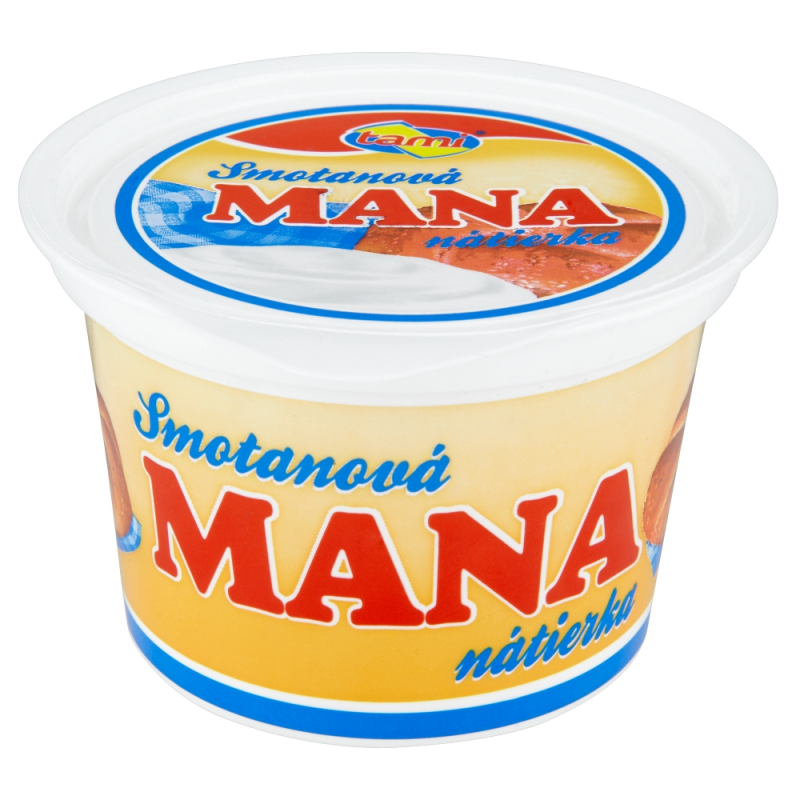 Mana Smotanová nátierka natur 200 g. / 1ks